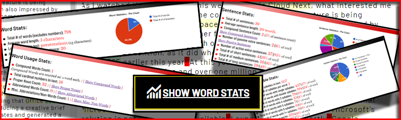 Word Statistics