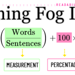 02 Gunning Fog Index Formula