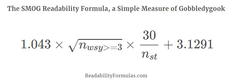 Image Smog Formula